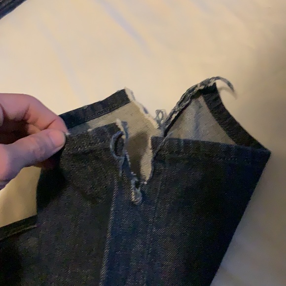 Men’s Express X2 denim boot cut jeans - 32W 30L - Picture 6 of 7